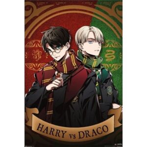Harry VS Draco poster