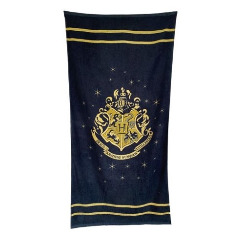 Hogwarts Gold Crest Towel - Quizzic Alley - licensed Harry Potter merch ...