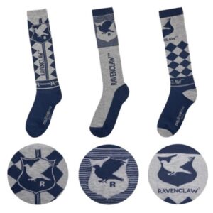 Ravenclaw Set of 3 Knee Socks
